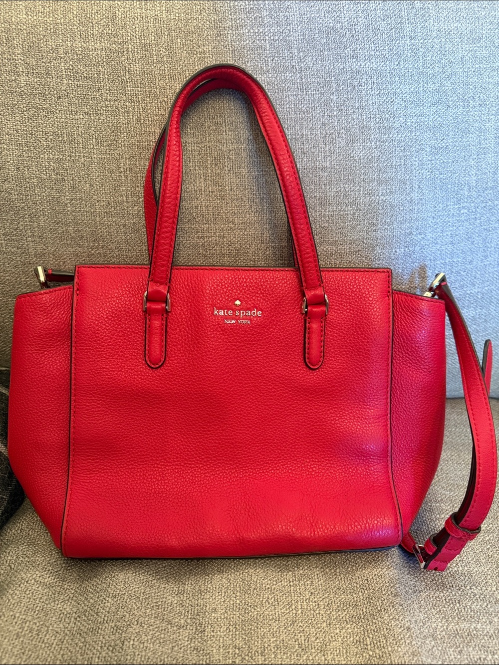 Kate Spade Red Leather Bag